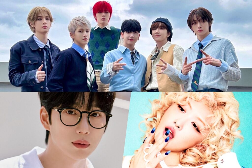 BoyNextDoor, 10cm e as paradas semanais do Rosé Top Circle do Blackpink