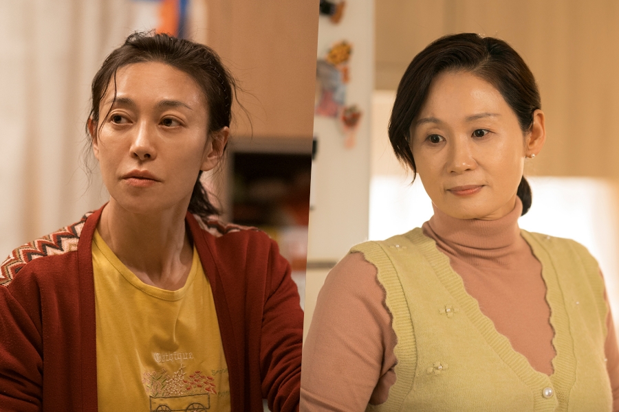 Jang Young Nam e Kim Sun Young são mães que perderam seus maridos em novo drama "Nosso Seul não escrito"