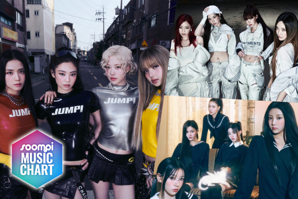 O gráfico musical K-pop de Soompi 2025, semana de agosto 1