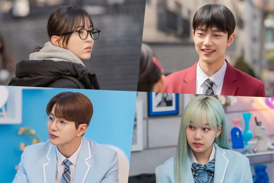 Park Ji Hu, Cho Jun Young, Choi Bomin e Park Yoo Na compartilham mensagens de autodescoberta antes da estreia de “Spirit Fingers”