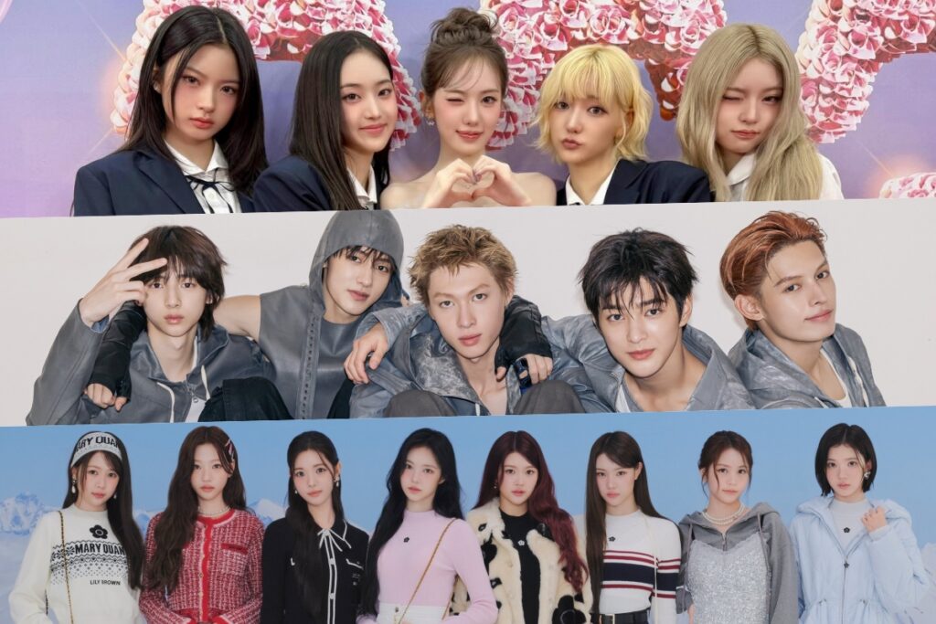 Anunciadas as classificações de reputação da marca do Rookie Idol Group de dezembro