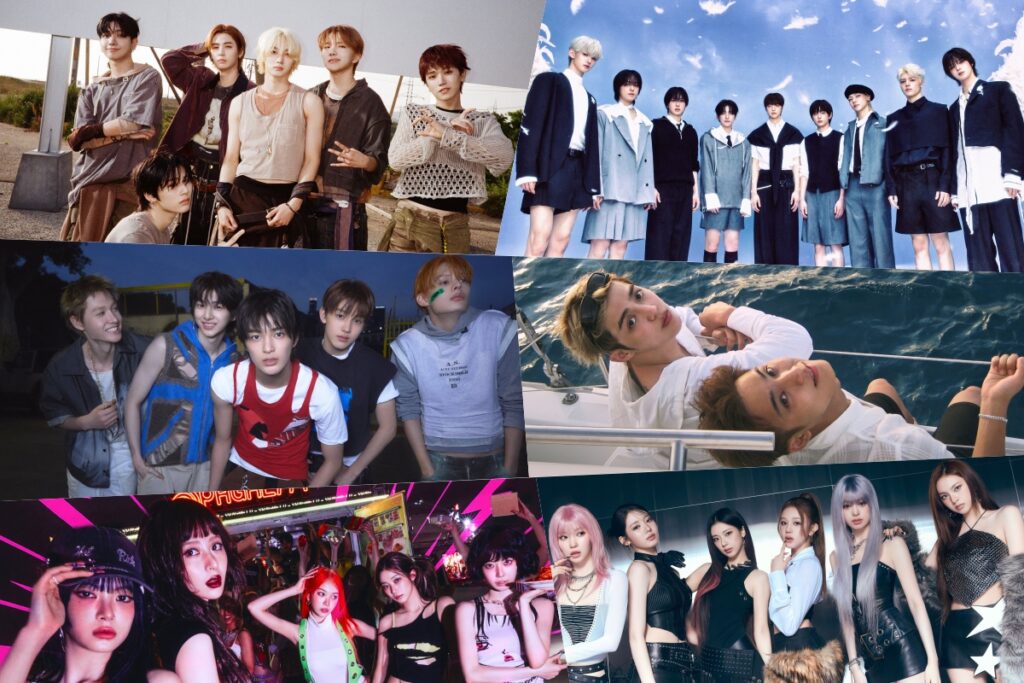 BOYNEXTDOOR, &TEAM, CORTIS, CxM, LE SSERAFIM, BABYMONSTER e mais ganham certificações Circle Million e Platinum